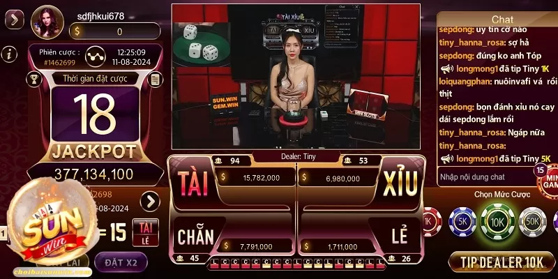 Tài xỉu Sunwin là tựa game như thế nào?